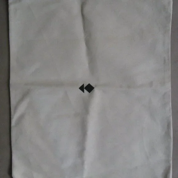 Koio Shoe Dust Bag Ivory Natural Cotton Canvas Storage Bag 13 1/2" x 16" - Picture 2 of 8